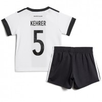 Tyskland Thilo Kehrer #5 Hjemme Trøje Børn VM 2022 Kortærmet (+ Korte bukser)